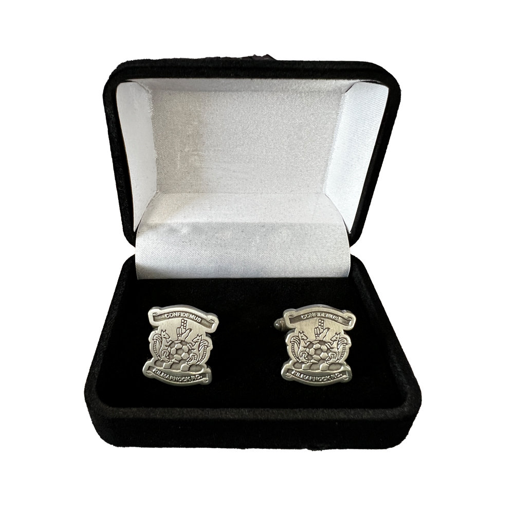 Silver sale football cufflinks